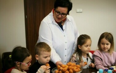 Przedszkolaki u burmistrza (8.01.2024) 9