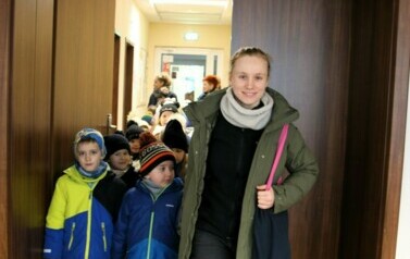 Przedszkolaki u burmistrza (8.01.2024) 19
