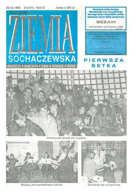 Okładka "Ziemia Sochaczewska" Nr 51 (101)