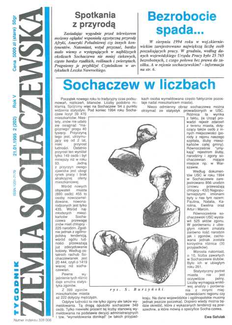 Okładka "Ziemia Sochaczewska" Nr 2 (201)