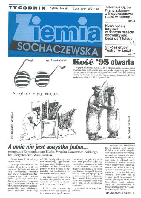 Okładka "Ziemia Sochaczewska" Nr 3 (252)