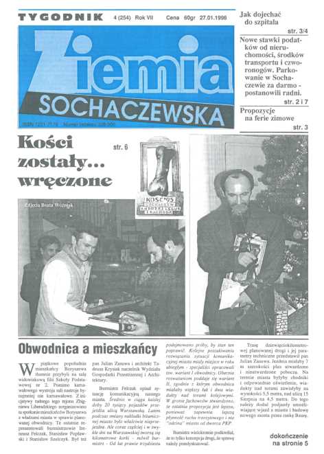 Okładka "Ziemia Sochaczewska" Nr 4 (253)