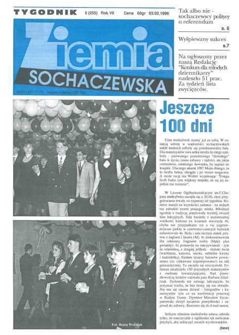 Okładka "Ziemia Sochaczewska" Nr 5 (254)