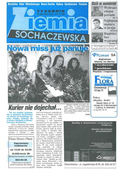 Okładka "Ziemia Sochaczewska" Nr 45 (397)