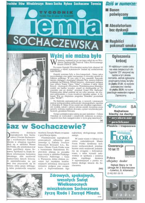 Okładka "Ziemia Sochaczewska" Nr 16 (471)