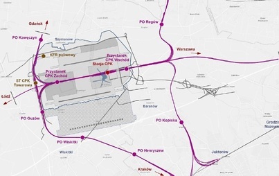 Zdjęcie do Centralny Port Komunikacyjny z decyzją środowiskową